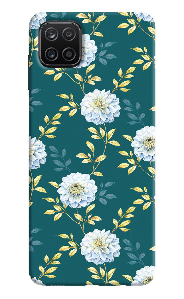 Flowers Samsung A12 Hard Case Back Cover by Casekaro