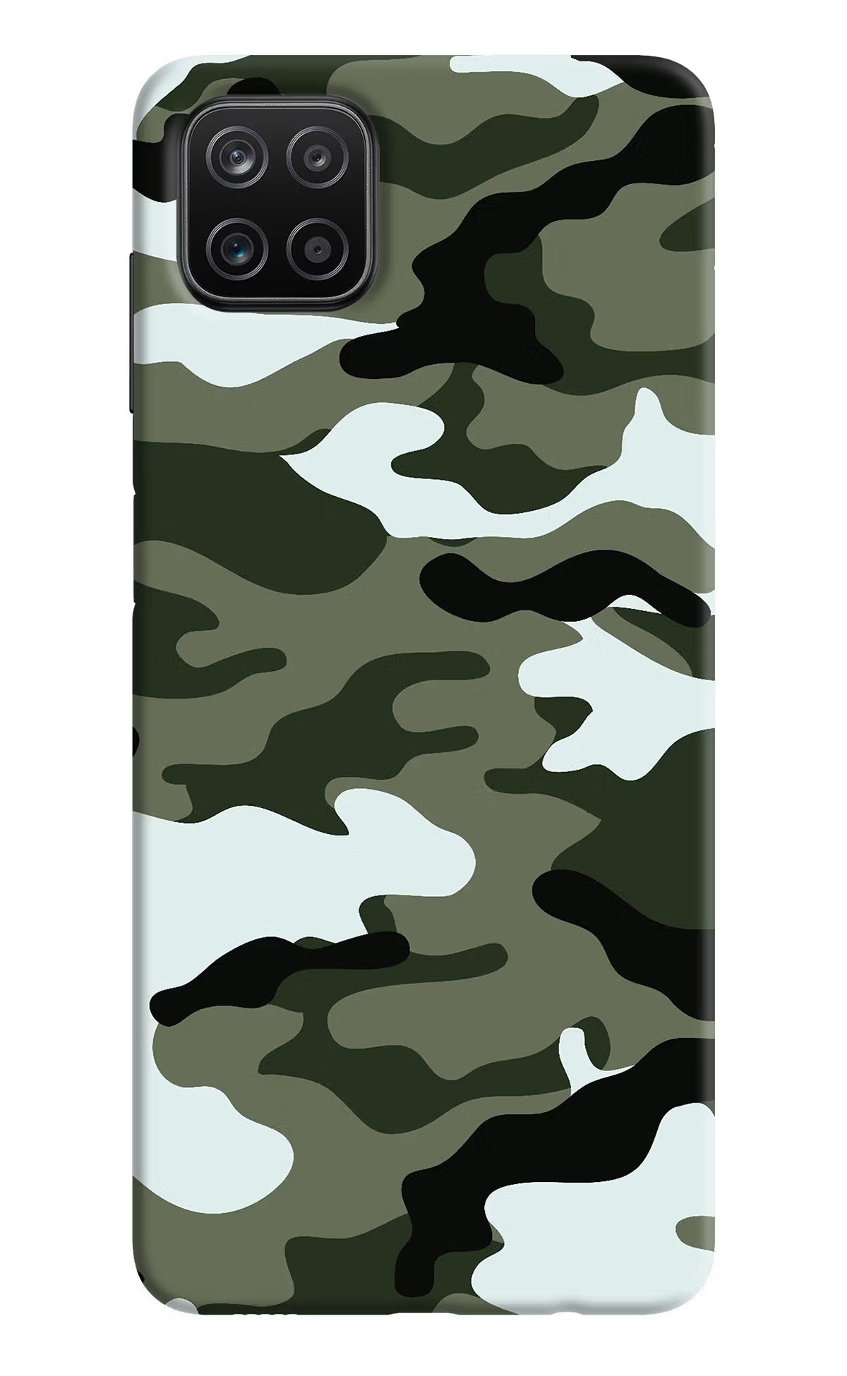 Camouflage Samsung A12 Back Cover