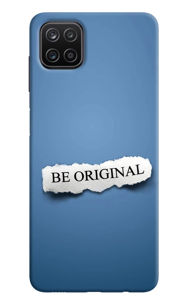 Be Original Samsung A12 Hard Case Back Cover by Casekaro