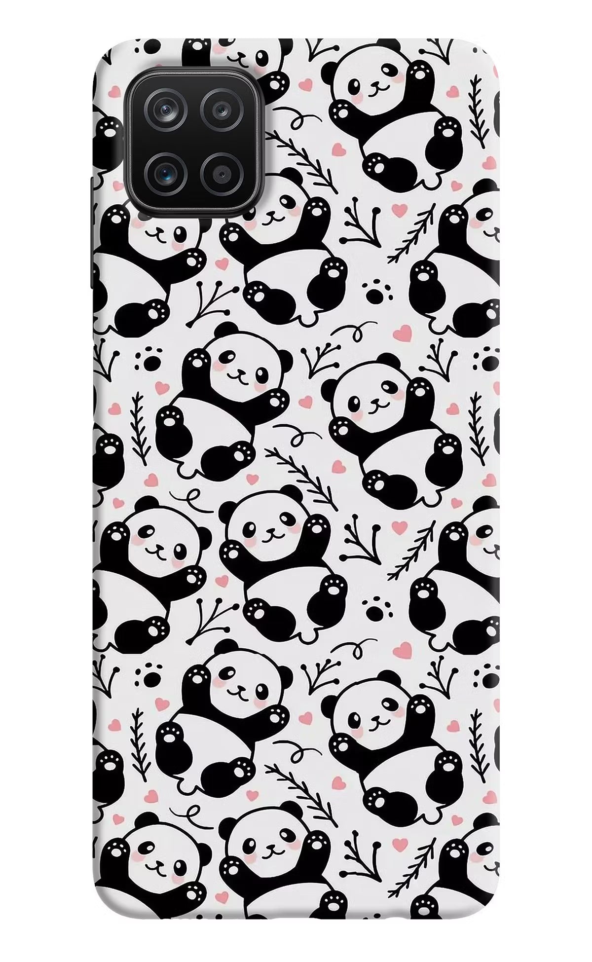 Cute Panda Samsung A12 Back Cover