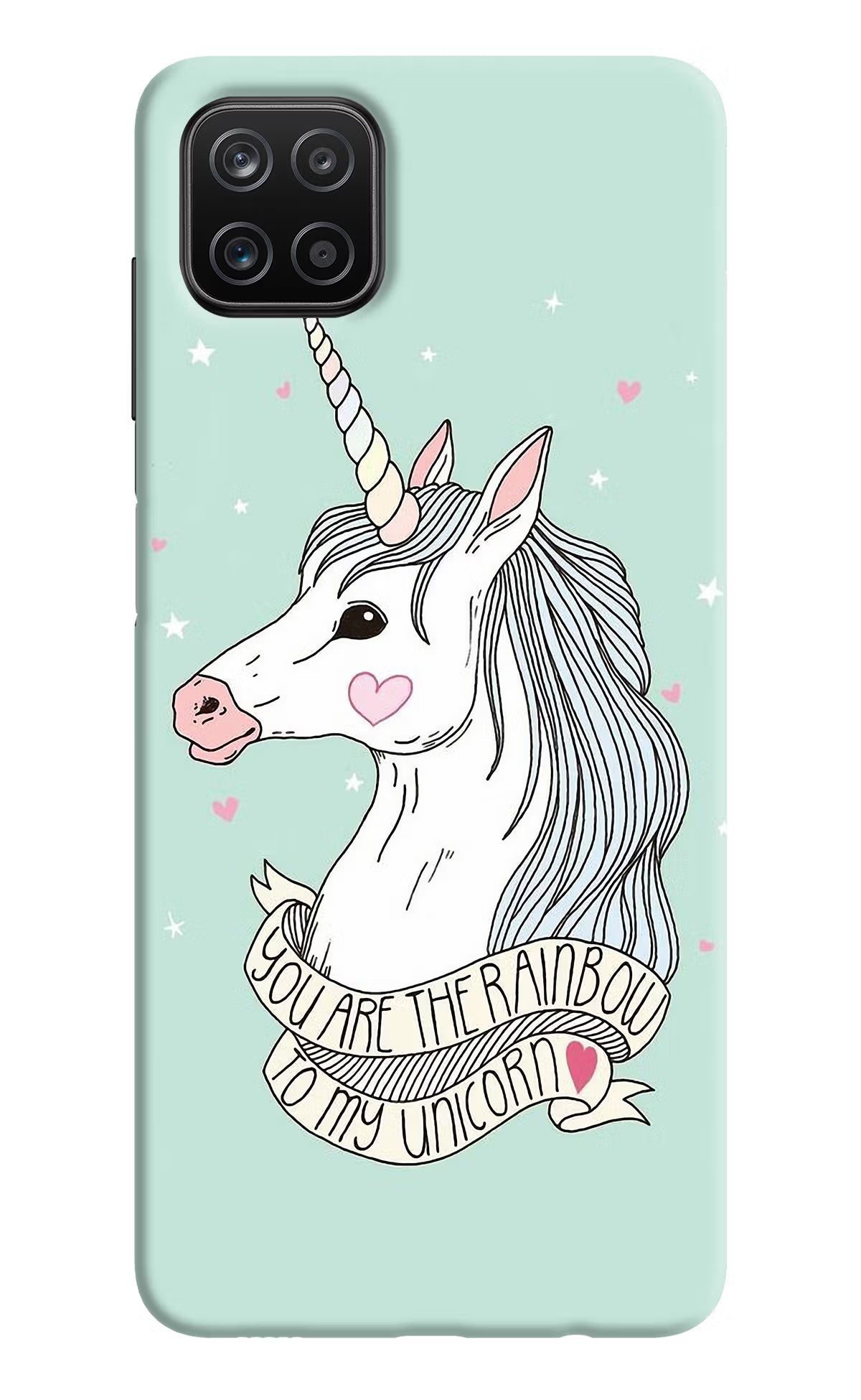 Unicorn Wallpaper Samsung A12 Back Cover