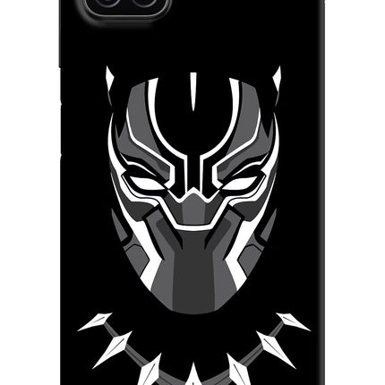 Black Panther Samsung A12 Hard Case Back Cover by Casekaro