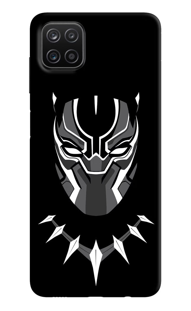 Black Panther Samsung A12 Hard Case Back Cover by Casekaro
