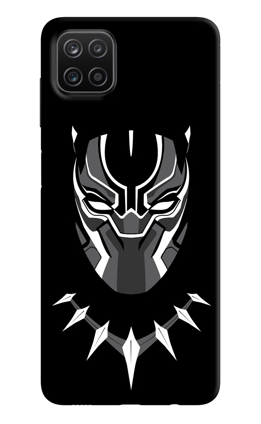 Black Panther Samsung A12 Back Cover, Hard case