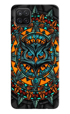 Angry Owl Art Samsung A12 Hard Case Back Cover by Casekaro