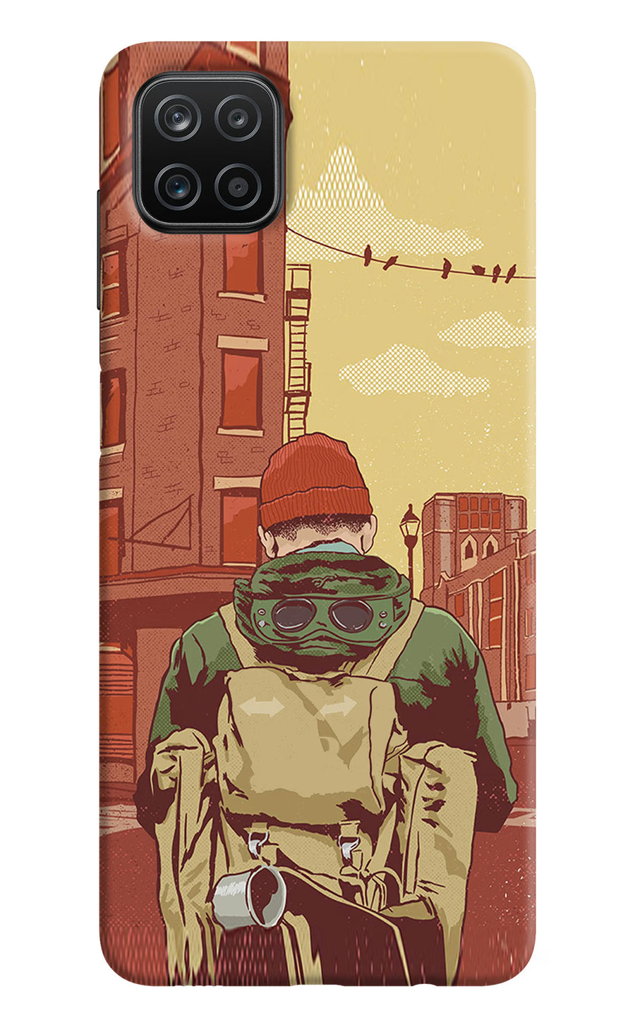 Adventurous Samsung A12 Back Cover, Hard case