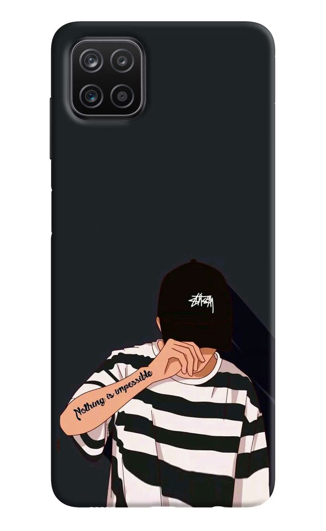 Aesthetic Boy Samsung A12 Hard Case Back Cover by Casekaro