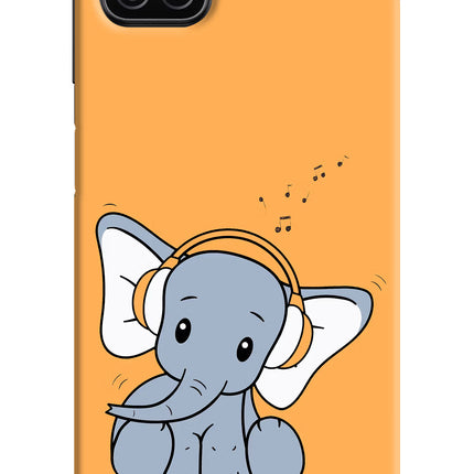 High On Music Samsung A12 Hard Case Back Cover by Casekaro