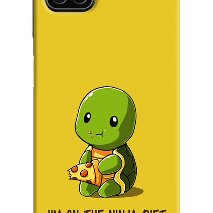 I'm on Ninja Diet Samsung A12 Hard Case Back Cover by Casekaro
