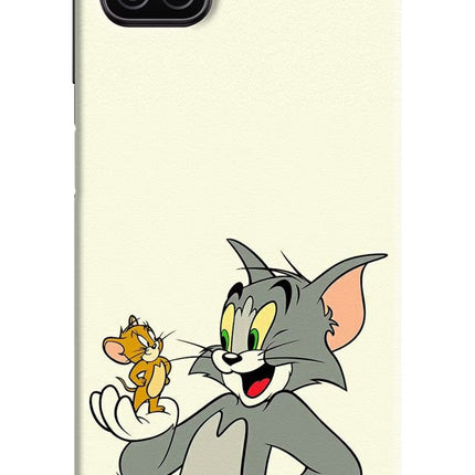 Tom & Jerry Samsung A12 Hard Case Back Cover by Casekaro