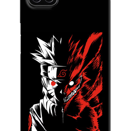 Naruto Two Face Samsung A12 Hard Case Back Cover by Casekaro