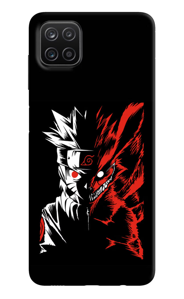 Naruto Two Face Samsung A12 Hard Case Back Cover by Casekaro
