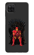 Ironman Throne Samsung A12 Hard Case Back Cover by Casekaro
