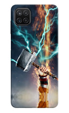 Thor Hammer Mjolnir Samsung A12 Hard Case Back Cover by Casekaro