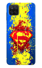 Superman logo Samsung A12 Hard Case Back Cover by Casekaro