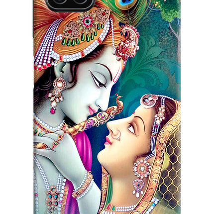 Lord Radha Krishna Samsung A12 Hard Case Back Cover by Casekaro