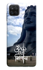 Om Namah Shivay Samsung A12 Hard Case Back Cover by Casekaro