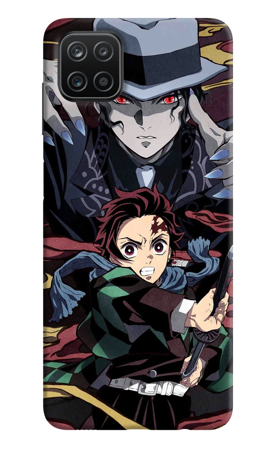 Demon Slayer Samsung A12 Back Cover, Hard case