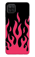Fire Flames Samsung A12 Hard Case Back Cover by Casekaro