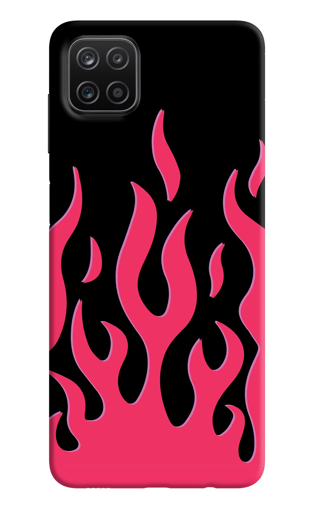 Fire Flames Samsung A12 Back Cover