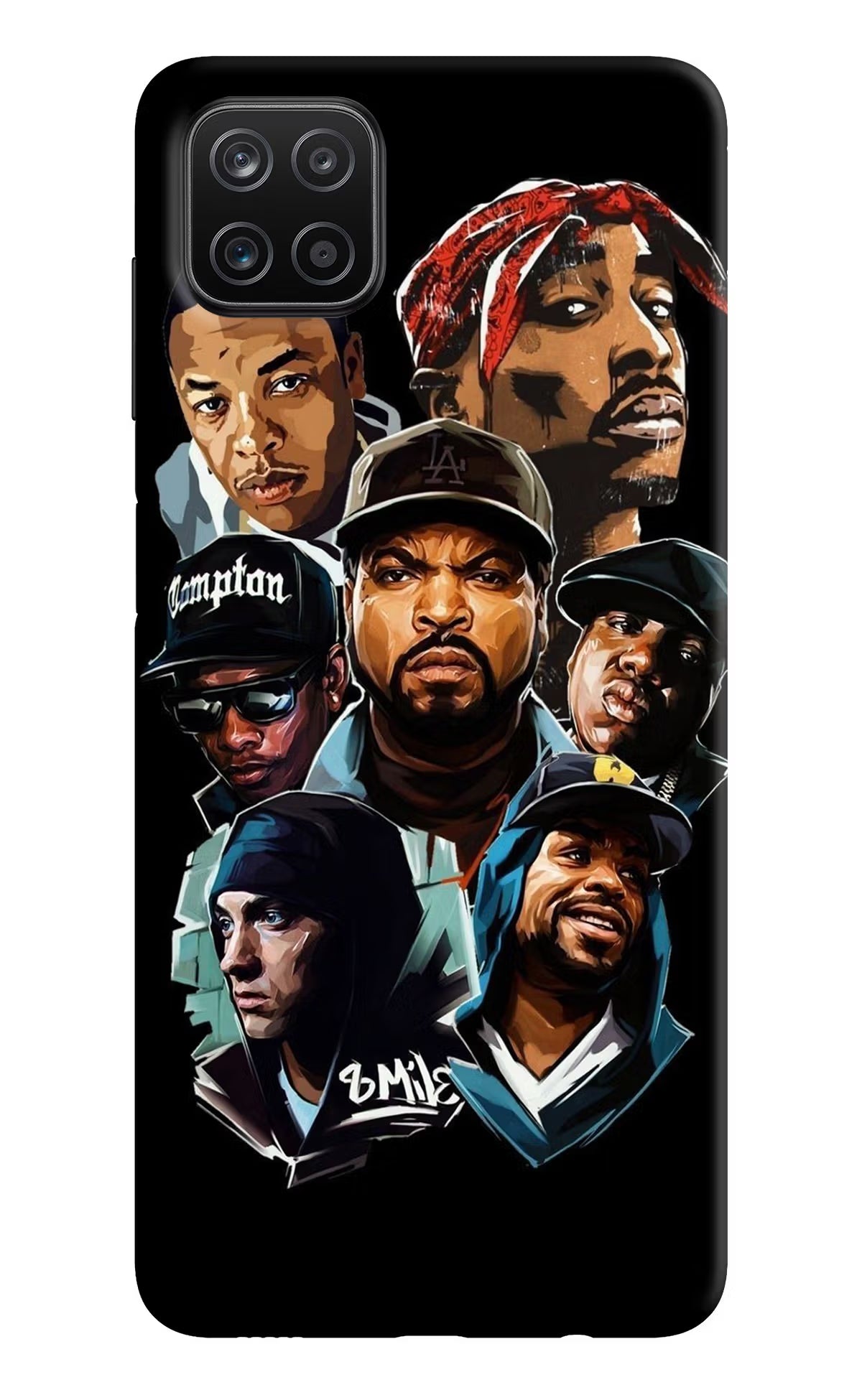 Rappers Samsung A12 Back Cover