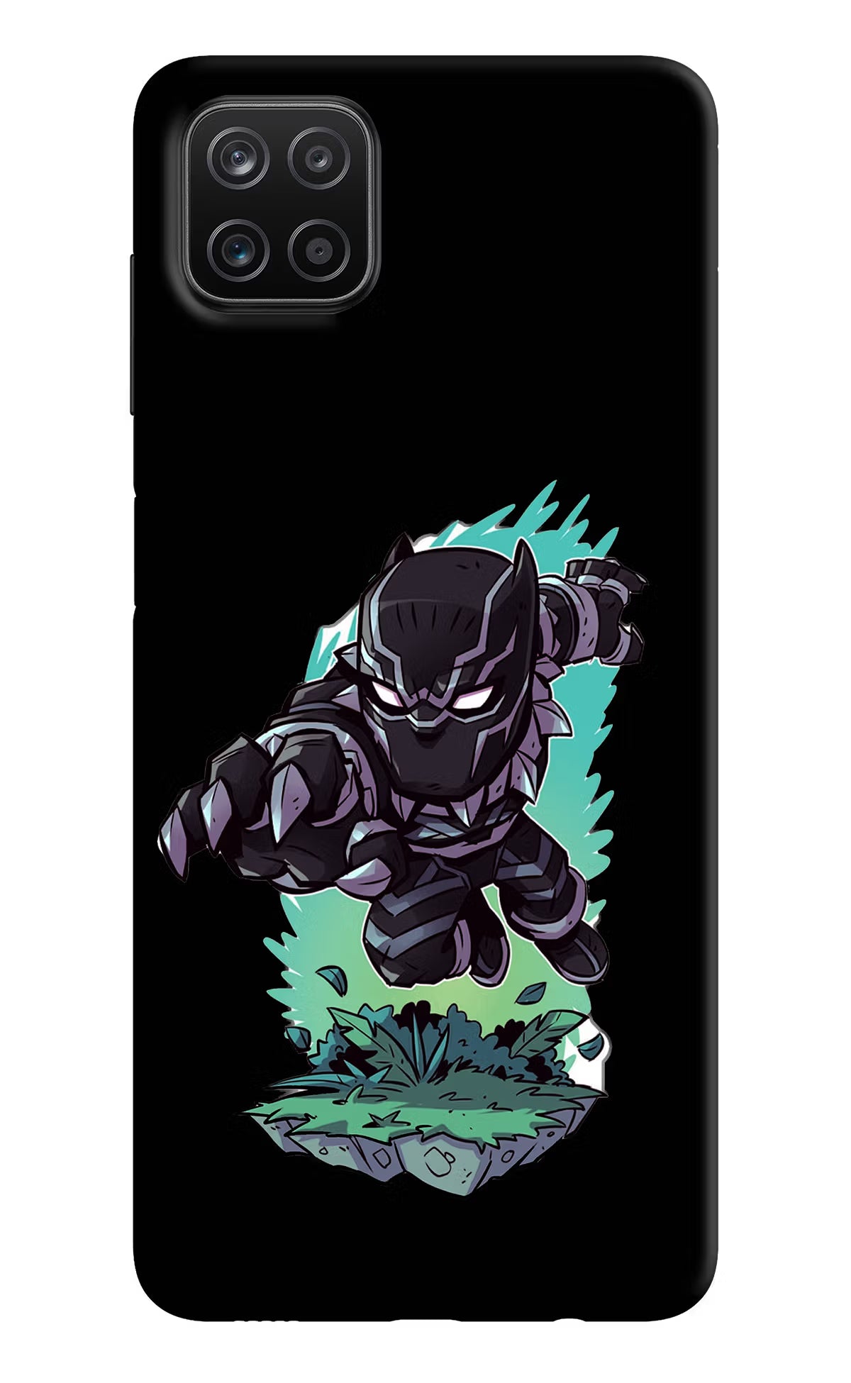 Black Panther Samsung A12 Back Cover