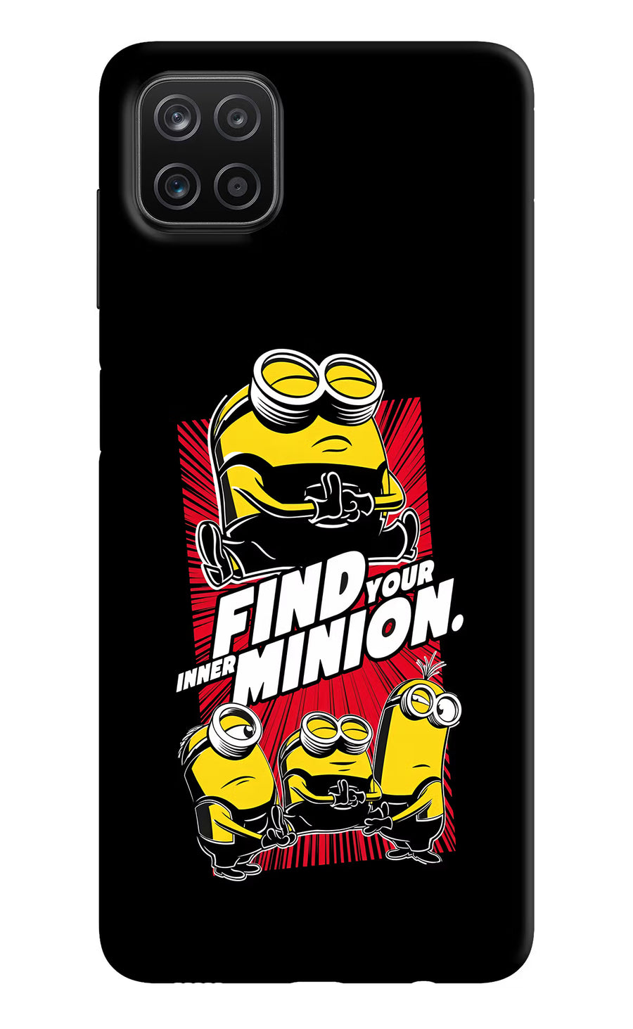 Find your inner Minion Samsung A12 Back Cover, Hard case