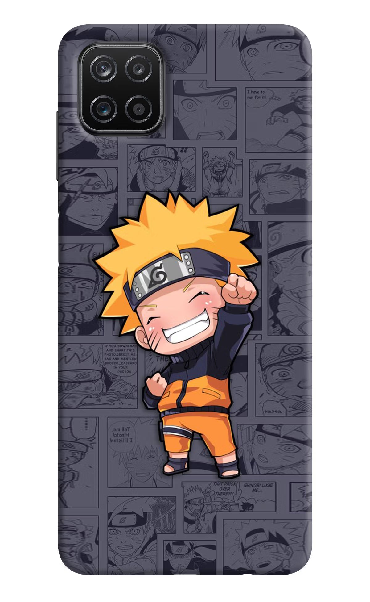 Chota Naruto Samsung A12 Back Cover