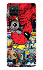 Spider Man Samsung A12 Hard Case Back Cover by Casekaro