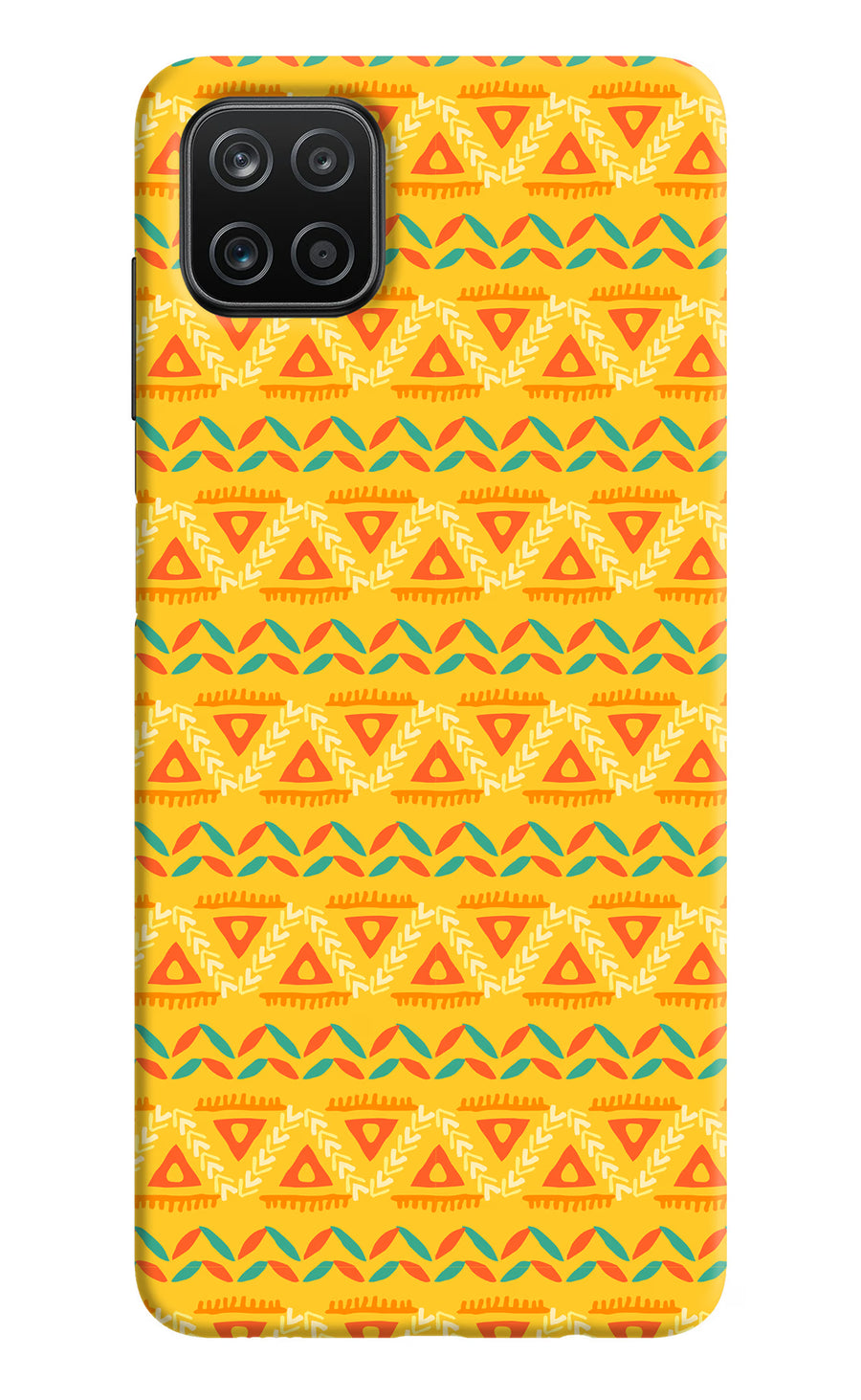 Tribal Pattern Samsung A12 Back Cover, Hard case