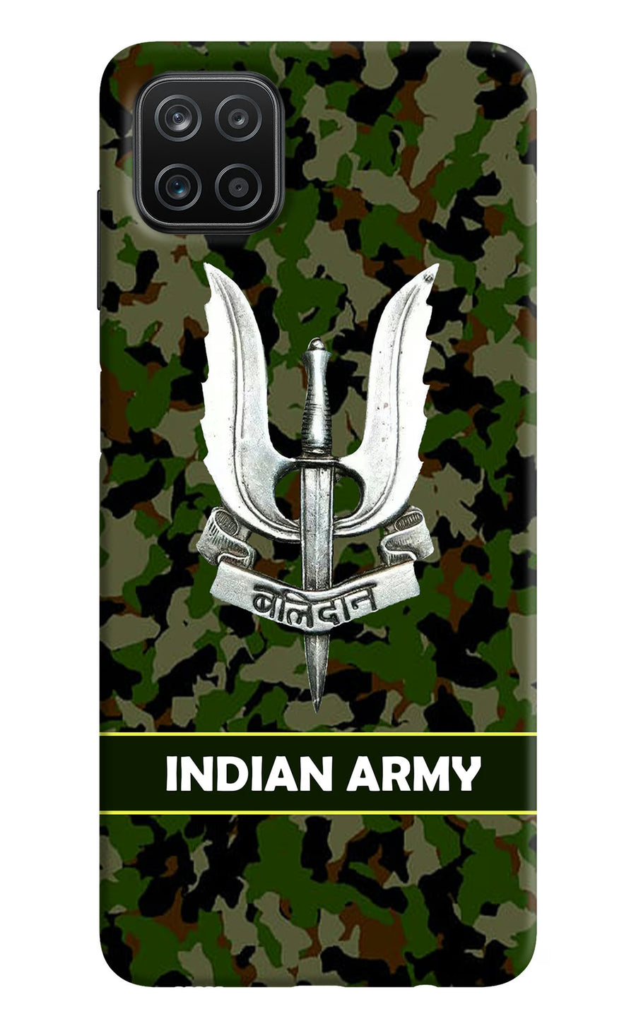 Balidan Indian Logo Samsung A12 Back Cover, Hard case