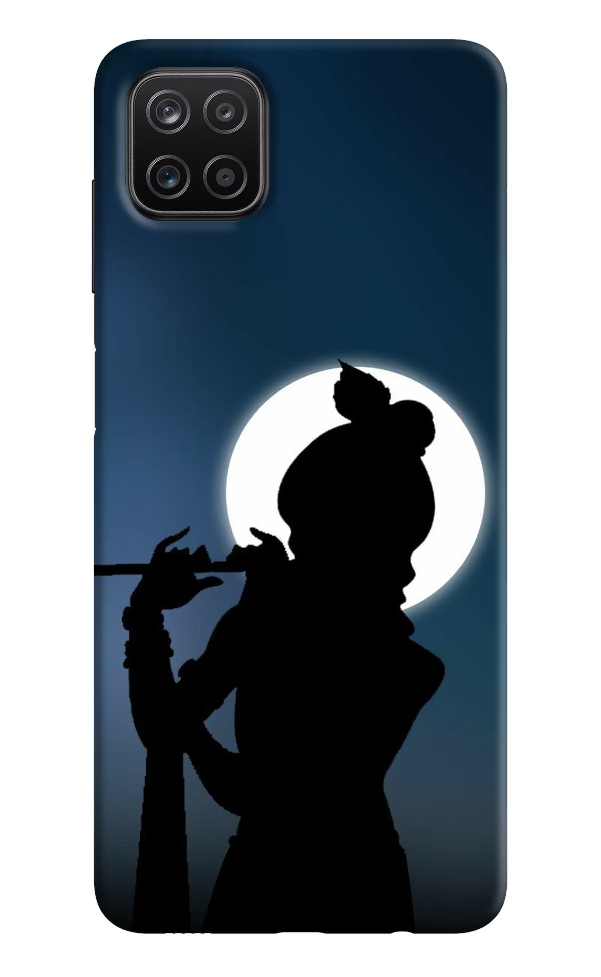 Shri Krishna Silhouette Samsung A12 Back Cover