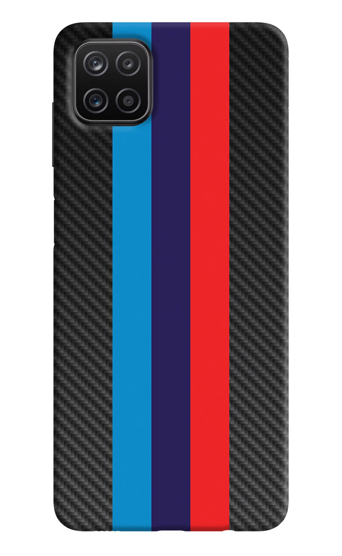 BMW Stripes Pattern Samsung A12 Back Cover