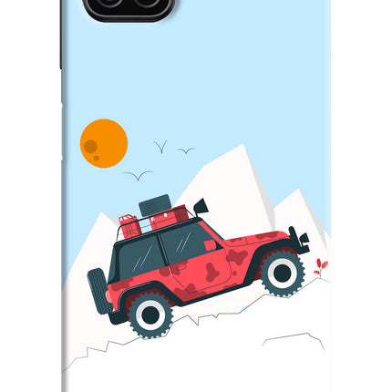 Mountain Trail Beast Samsung A12 Hard Case Back Cover by Casekaro