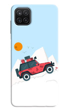 Mountain Trail Beast Samsung A12 Hard Case Back Cover by Casekaro