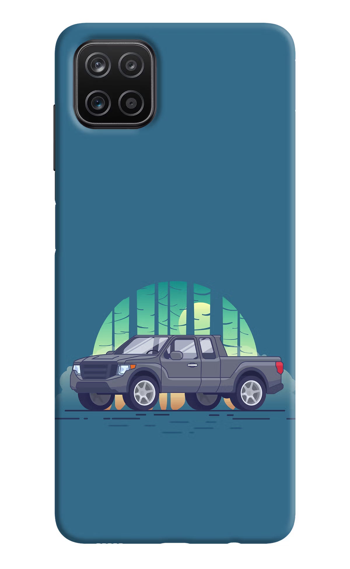 Retro Garage Vibe Samsung A12 Back Cover