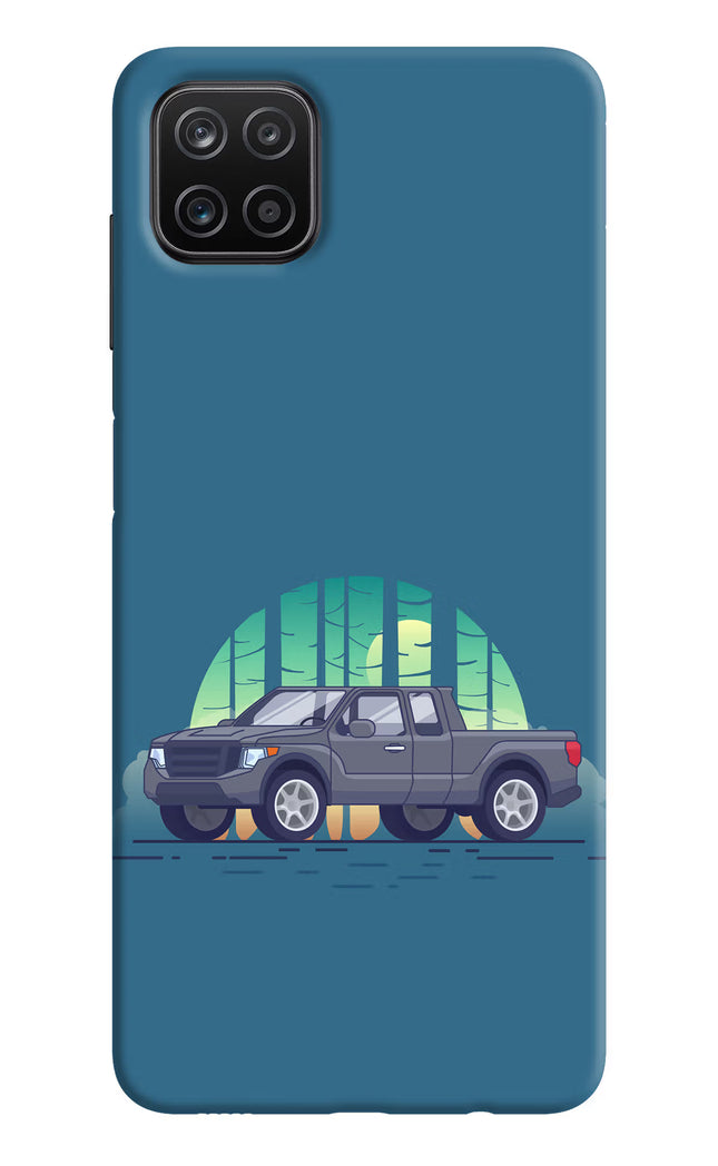 Retro Garage Vibe Samsung A12 Hard Case Back Cover by Casekaro