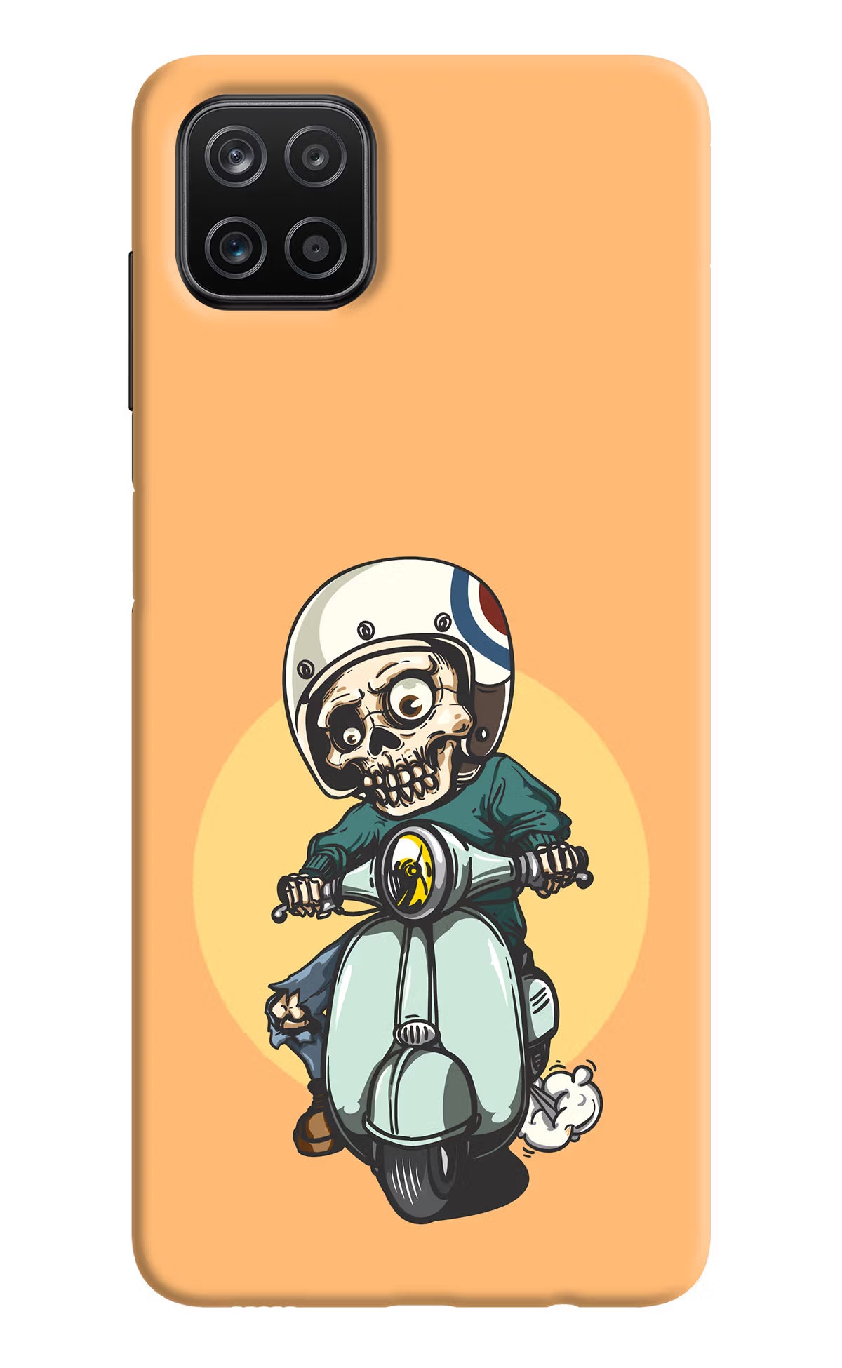 Undead Biker Samsung A12 Back Cover