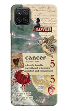 Cancer Zodiac Samsung A12 Hard Case Back Cover by Casekaro