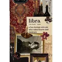Libra Zodiac Samsung A12 Hard Case Back Cover by Casekaro