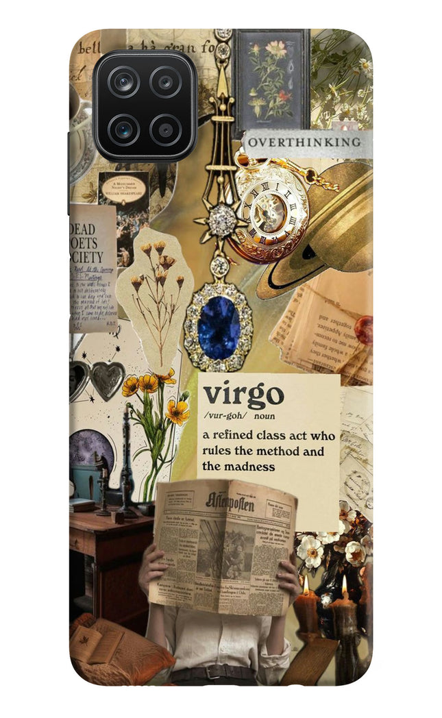 Virgo Zodiac Samsung A12 Hard Case Back Cover by Casekaro
