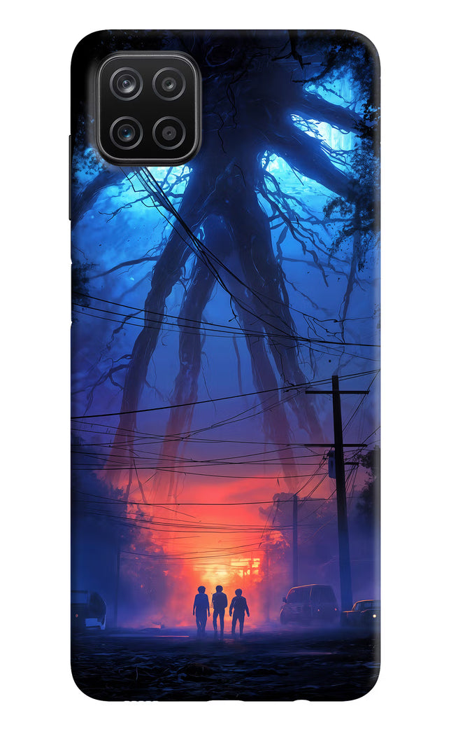 Ordinary Things Shadow Samsung A12 Hard Case Back Cover by Casekaro