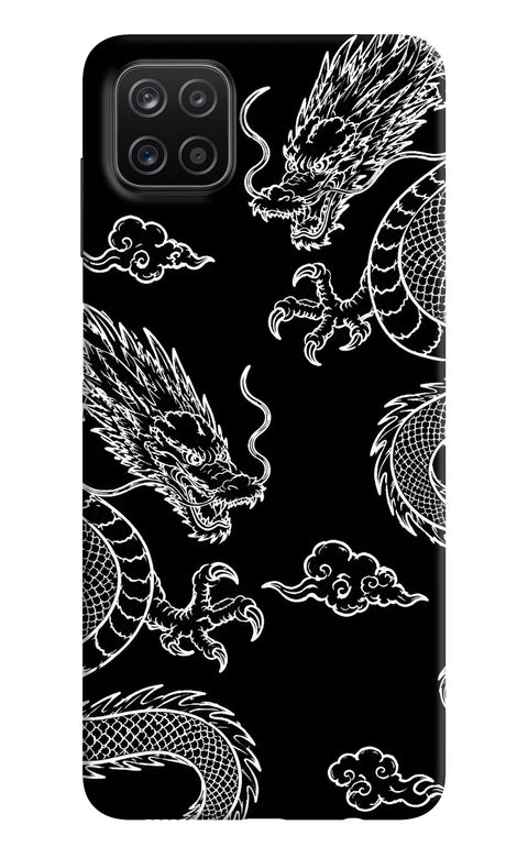 Twin Dragons Samsung A12 Back Cover