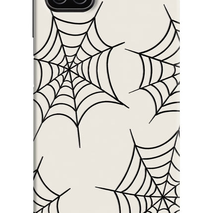 Spider Web Samsung A12 Hard Case Back Cover by Casekaro