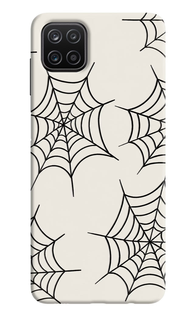 Spider Web Samsung A12 Hard Case Back Cover by Casekaro