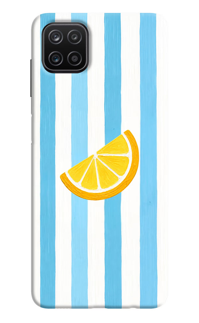 Summer Lemon Samsung A12 Hard Case Back Cover by Casekaro