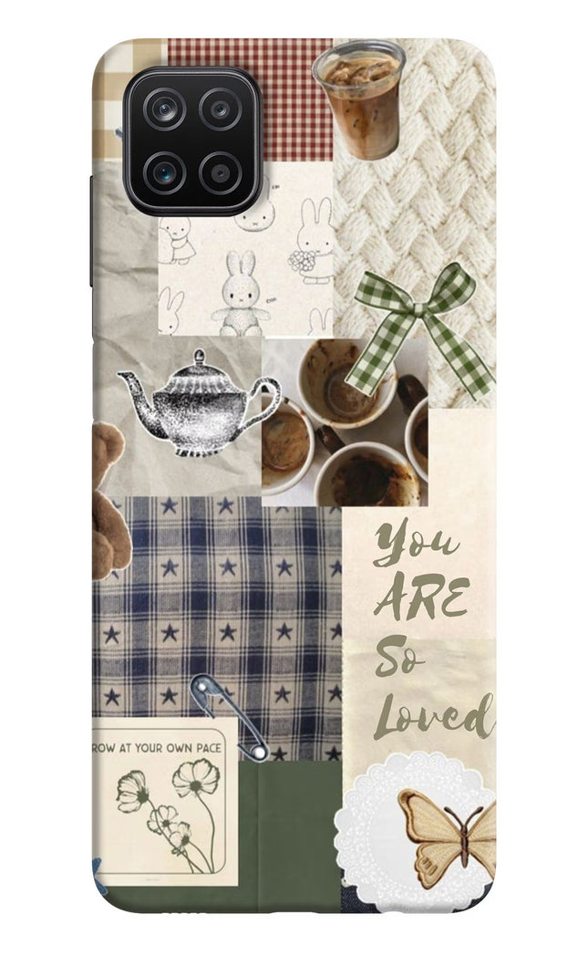 Cookie Samsung A12 Hard Case Back Cover by Casekaro