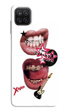 Rockstar Samsung A12 Hard Case Back Cover by Casekaro