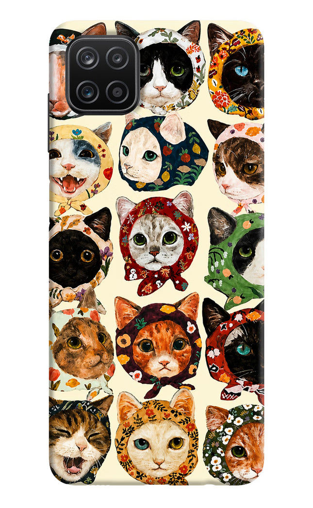 Cool Cat Samsung A12 Hard Case Back Cover by Casekaro