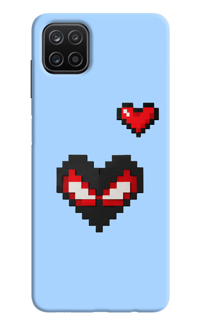 Peter Heart Samsung A12 Hard Case Back Cover by Casekaro